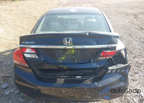 2013 Honda Civic Lx из США, поврежденный, VIN 2HGFB2F58DH517066